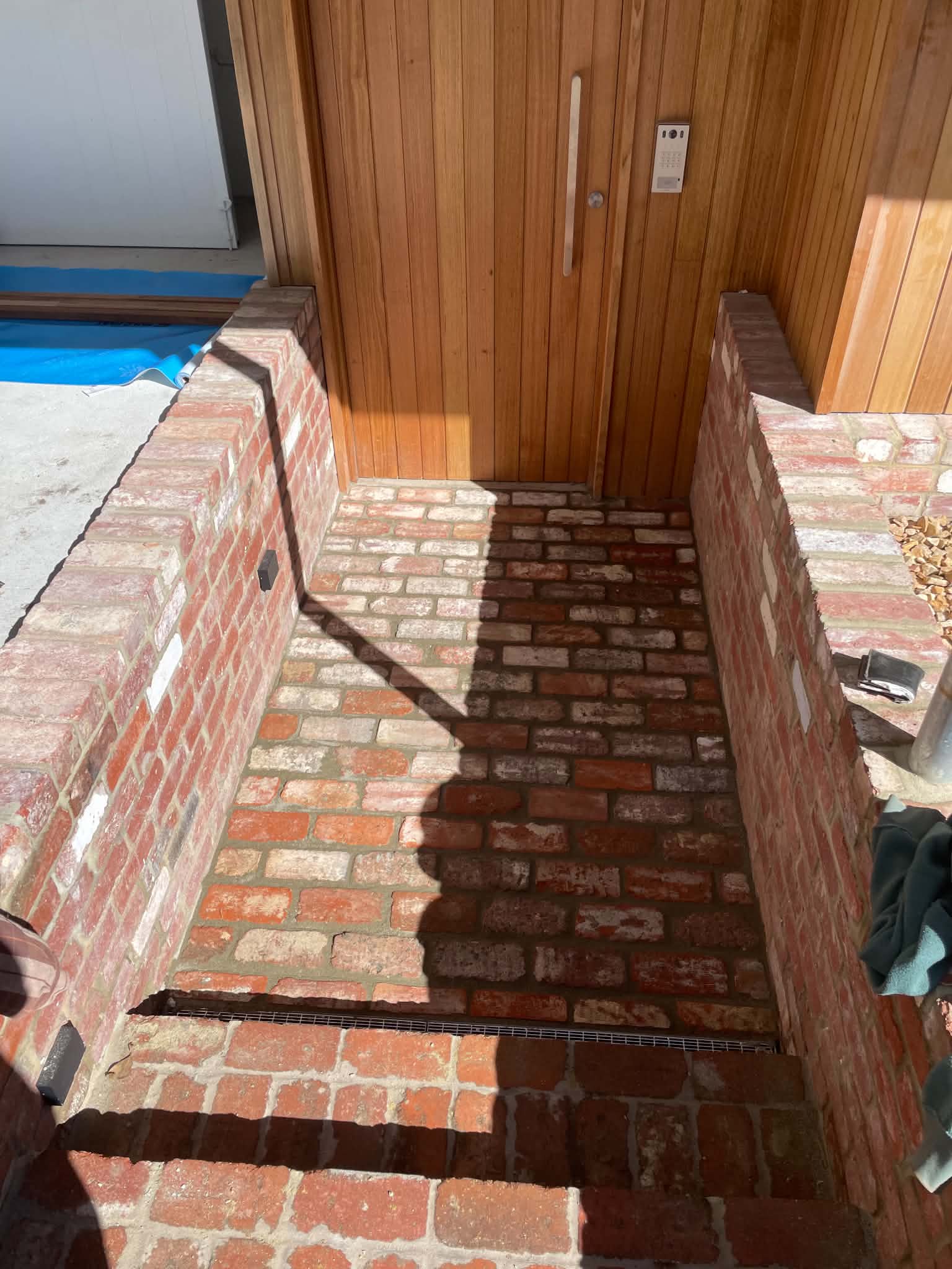 Brick Entry Steps