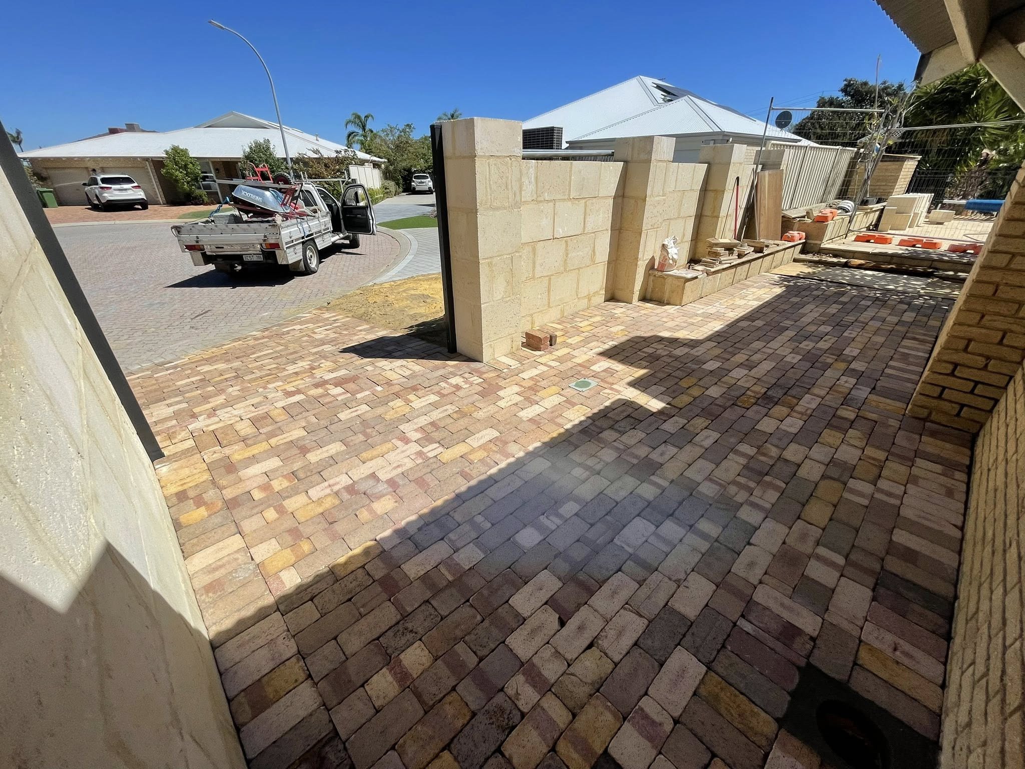 Brick paving project