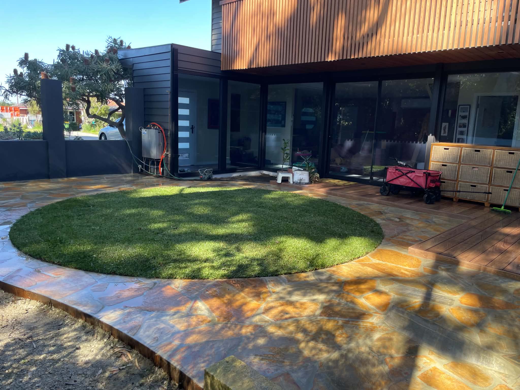 After: finished paving