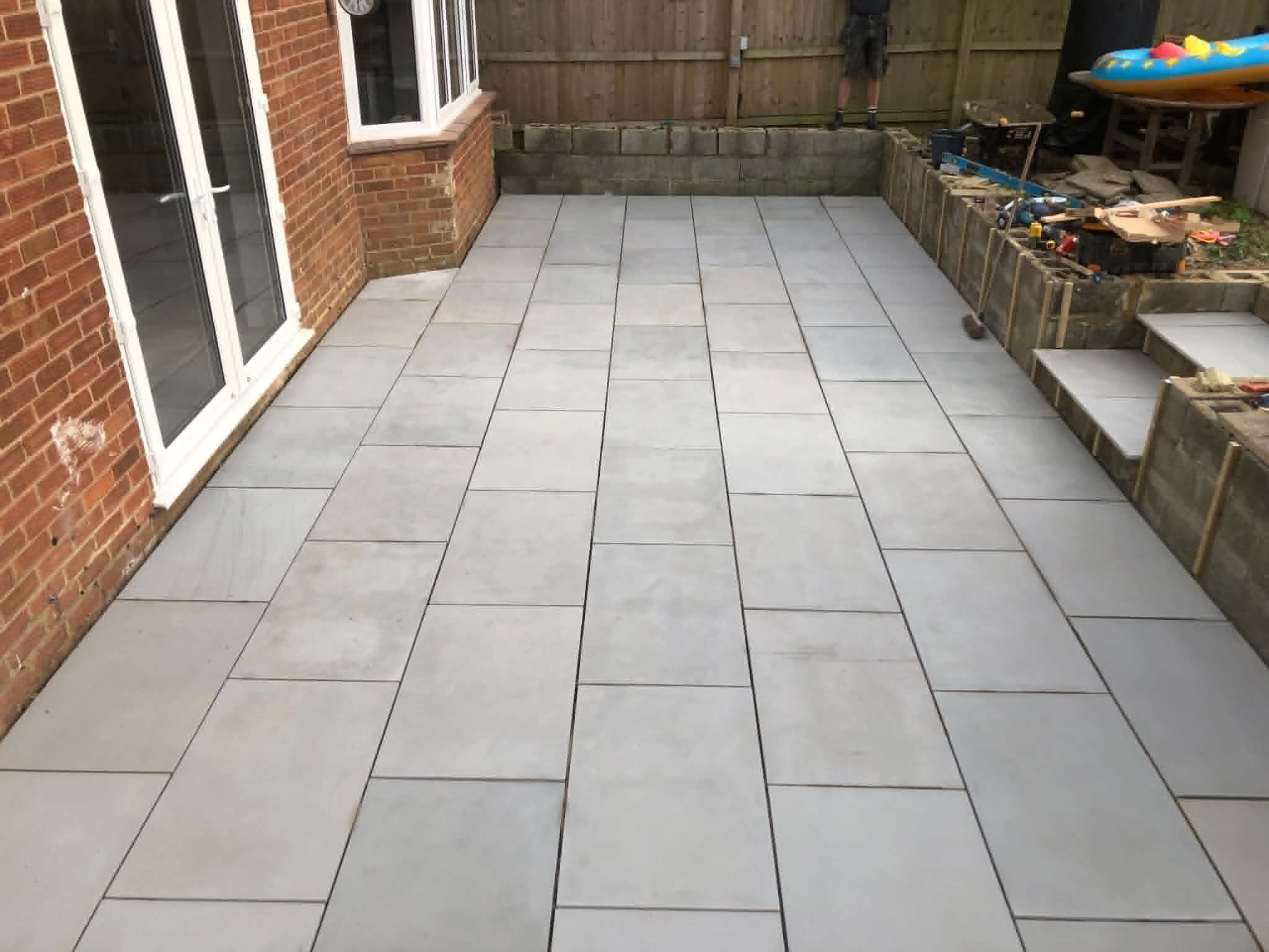 Natural stone feature